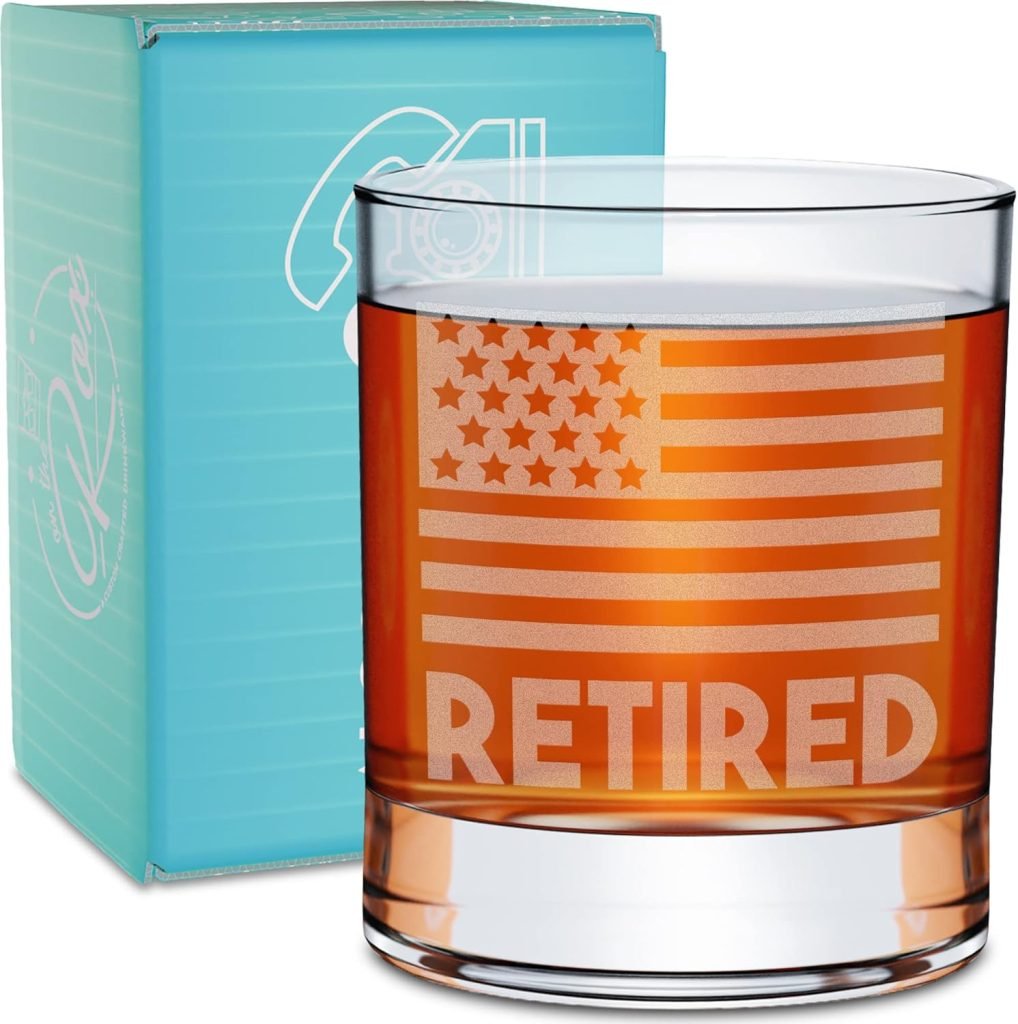 Engraved Military Glass