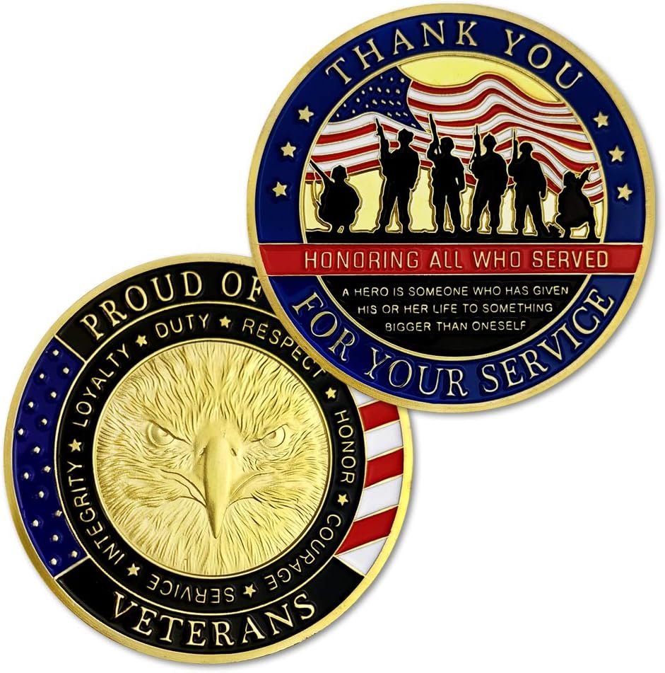 Military Veterans Challenge Coin